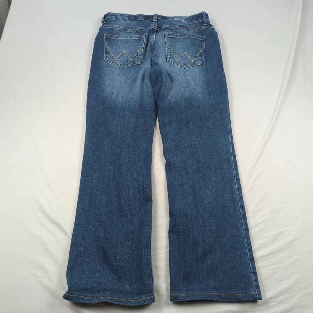 Wrangler Jeans Womens 32 30 Blue Jade Ultimate Riding‎ Jean Stretch Boot Cut